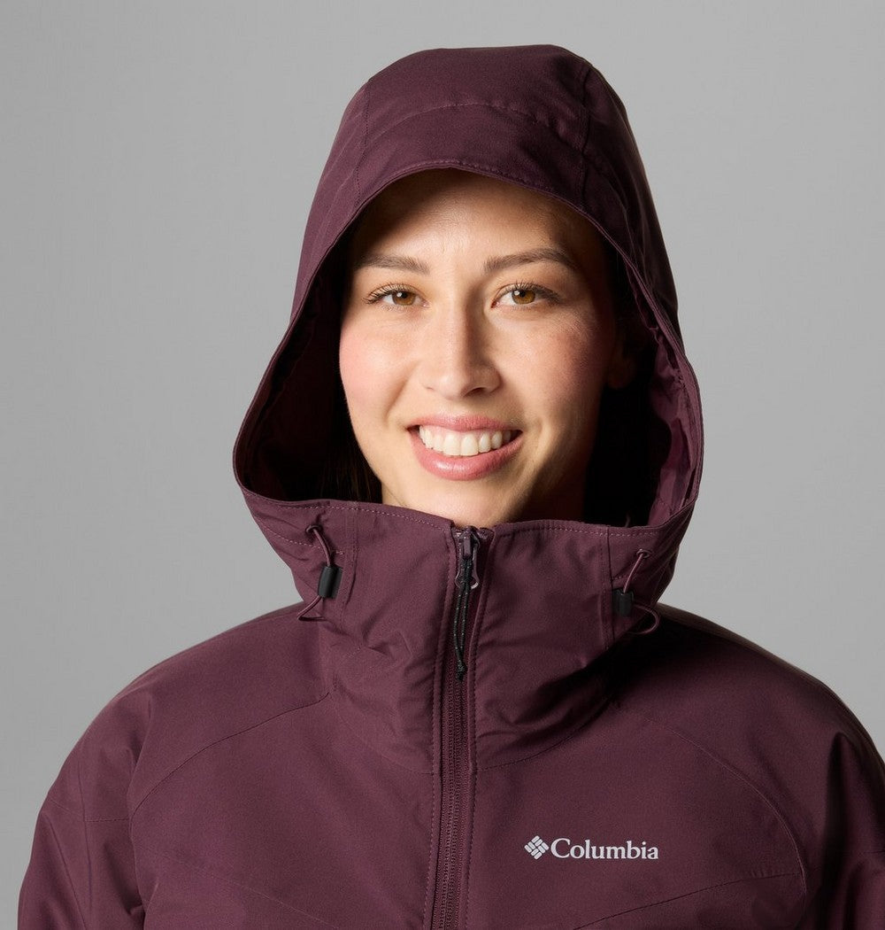 Women's 3-In-1 Waterproof Jacket - Brown
