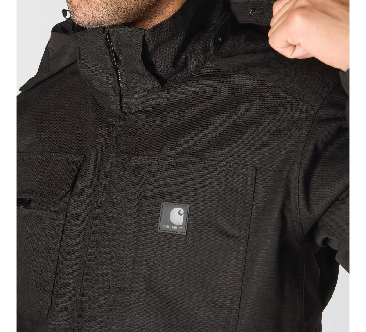 Men's Insulated Stretch Work Jacket - Olive