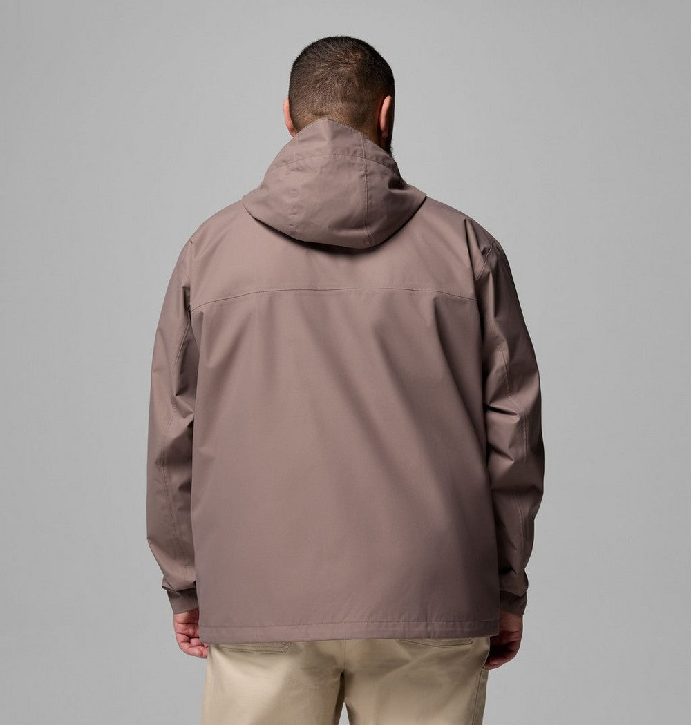Men's Big Waterproof Rain Jacket - Red
