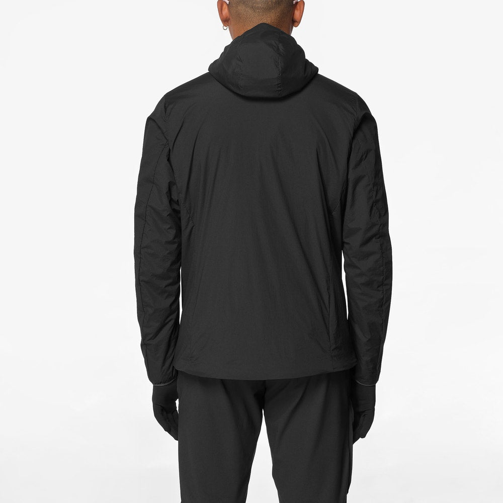 Men's Insulated Hooded Jacket - Gray