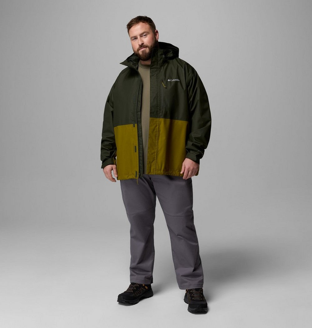 Men's Big Waterproof Rain Jacket - Red