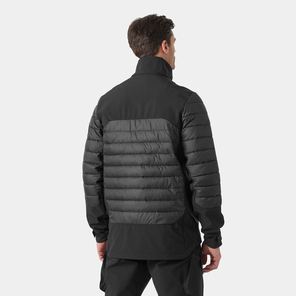 Insulated Softshell Work Jacket - Navy
