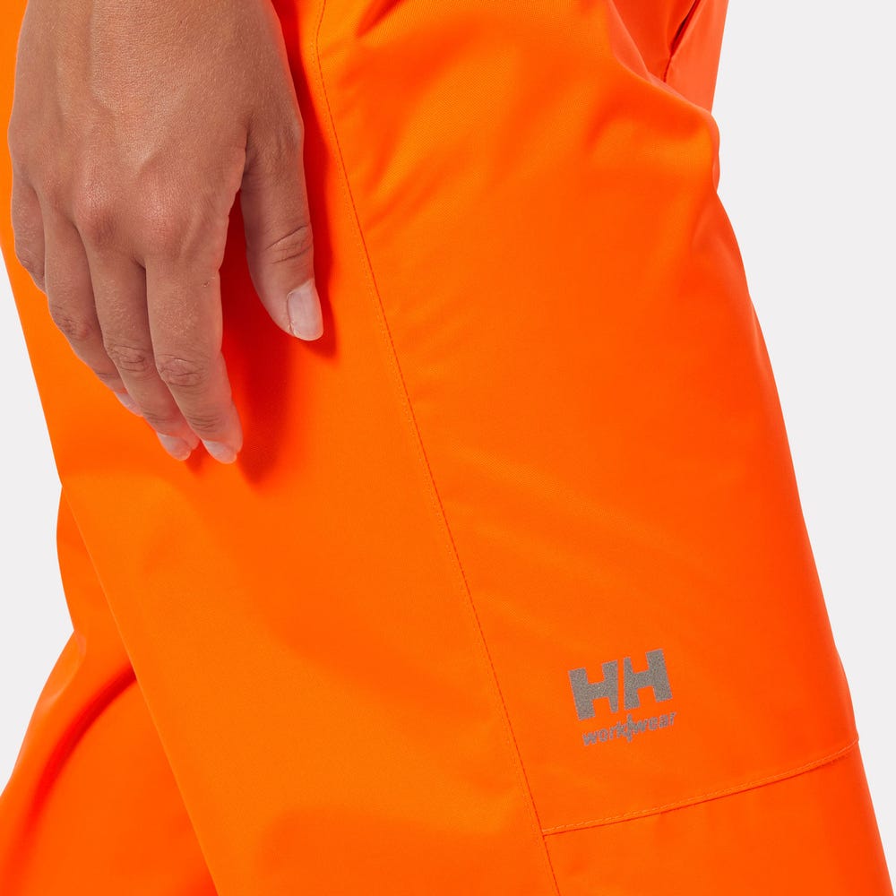 Women's High-Visibility Waterproof Shell Pants - Orange