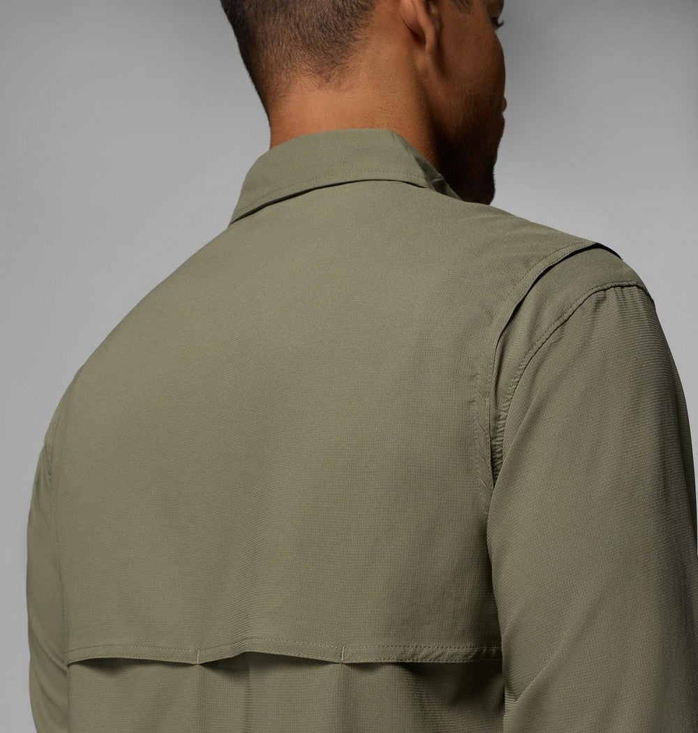 Men's UPF 100 Utility Long Sleeve Shirt - Gray