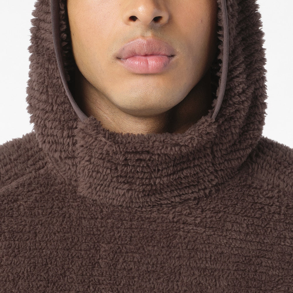Men's Insulated Fleece Hoodie - Gray
