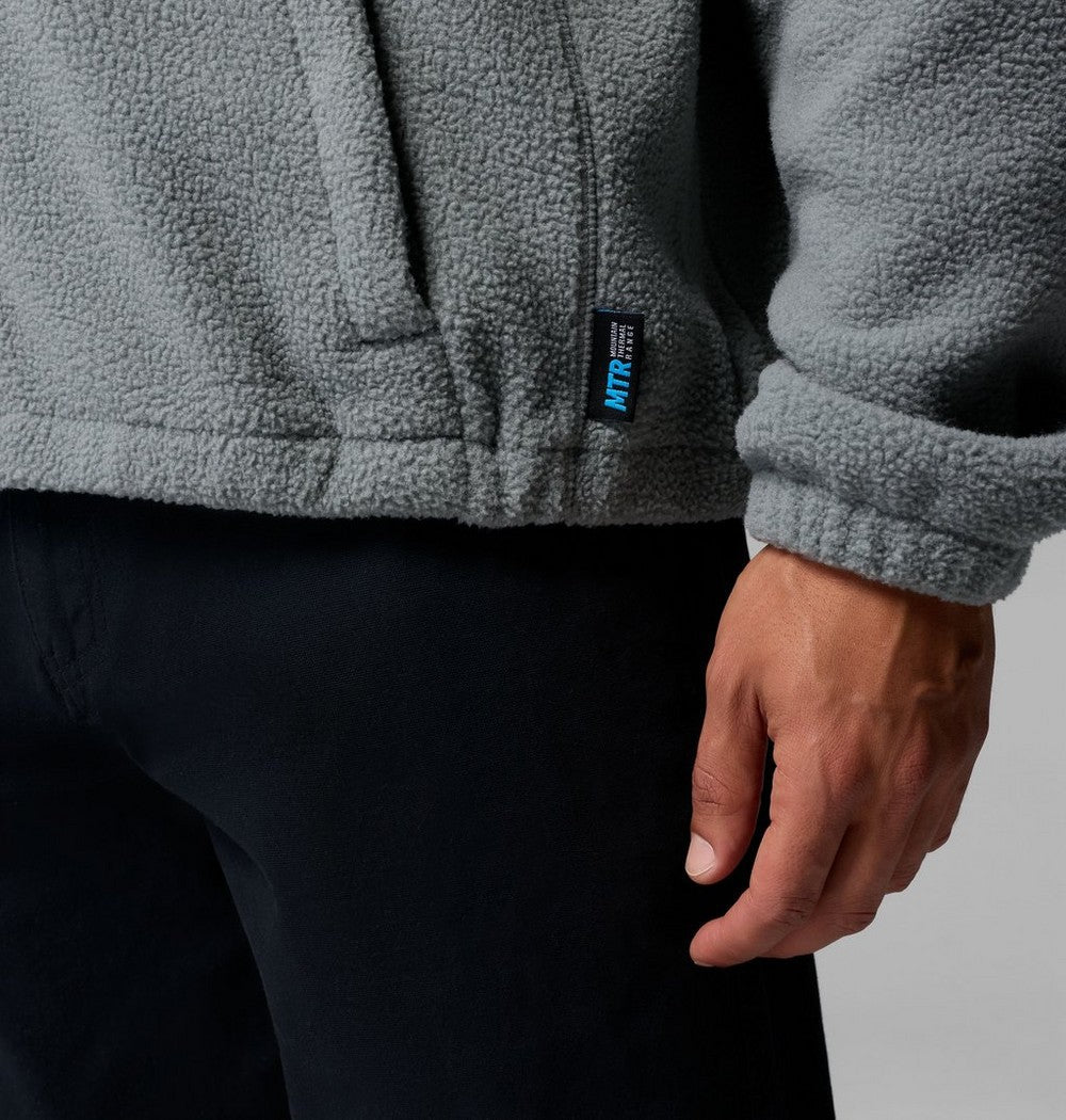 Men's Full-Zip Fleece Jacket - Sage