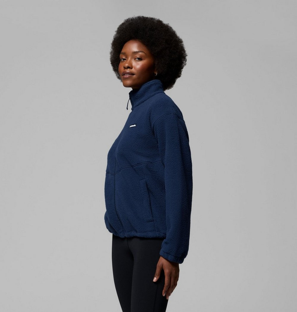 Women's Full-Zip Fleece Jacket - Tobacco