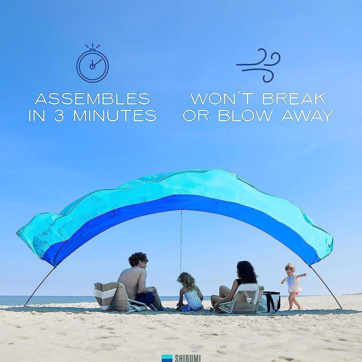 Shibumi Beach Awning - 150 Sq. Ft. Shade