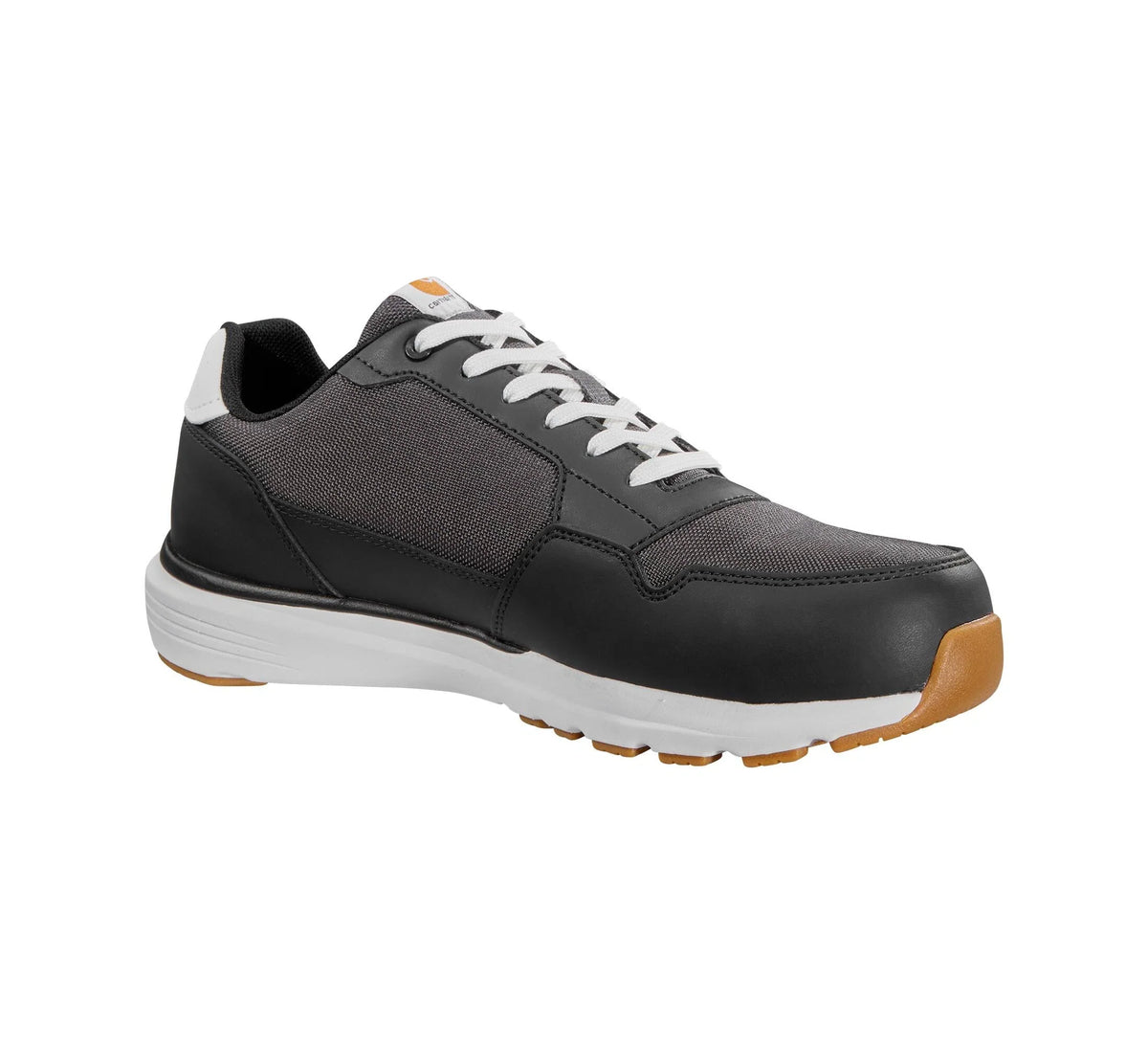 Men's Fabric & Leather Work Sneaker - Brown