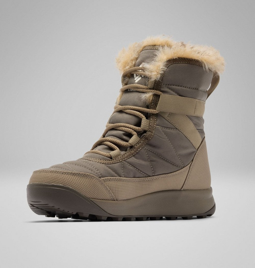 Women's Insulated Winter Ankle Boot - Gray Purple