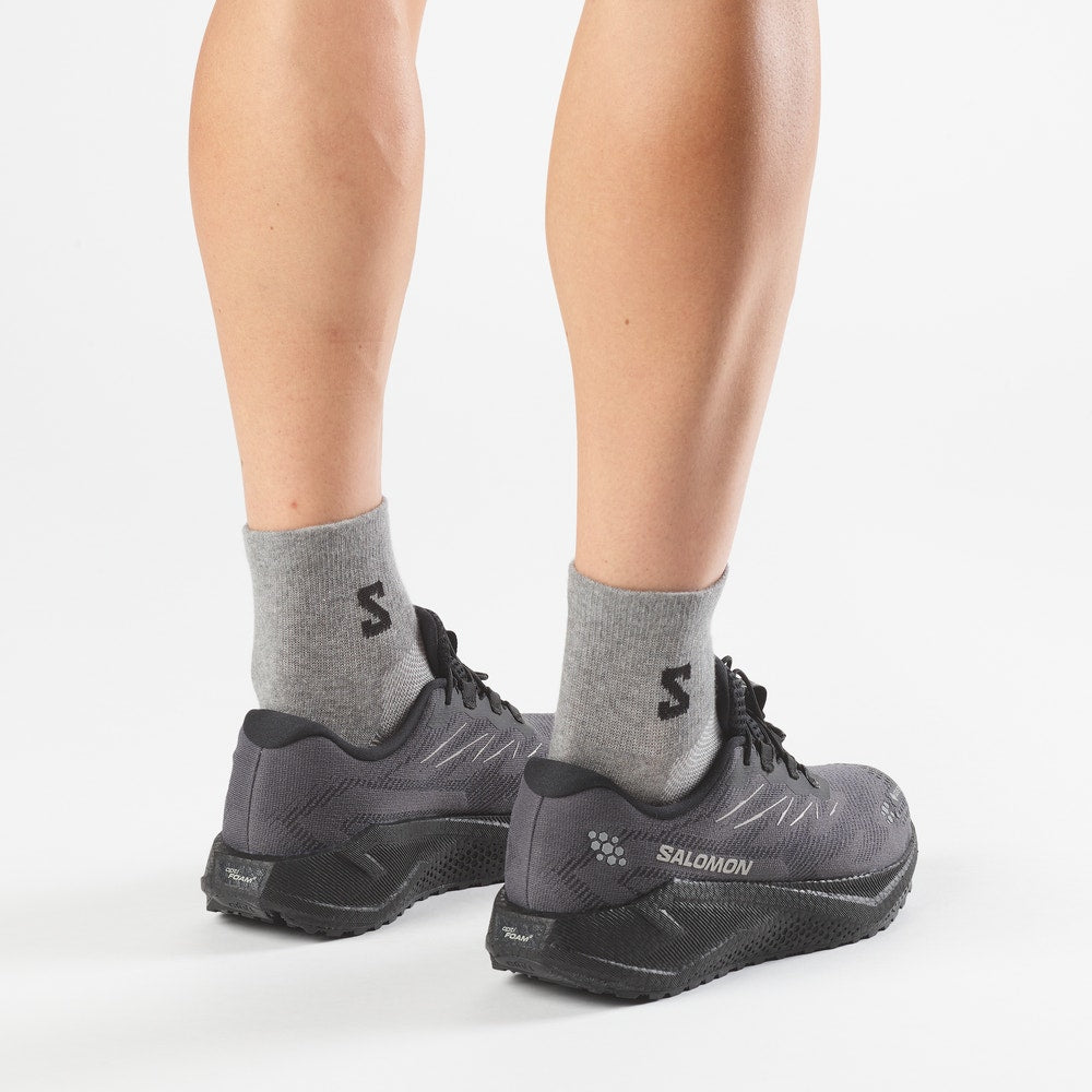 Men's Waterproof Gravel Running Shoes - Black