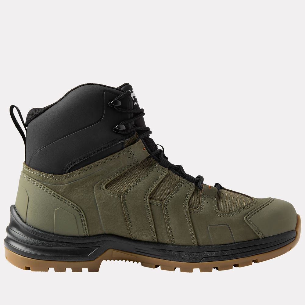 Waterproof Soft-Toe Work Boot - Olive