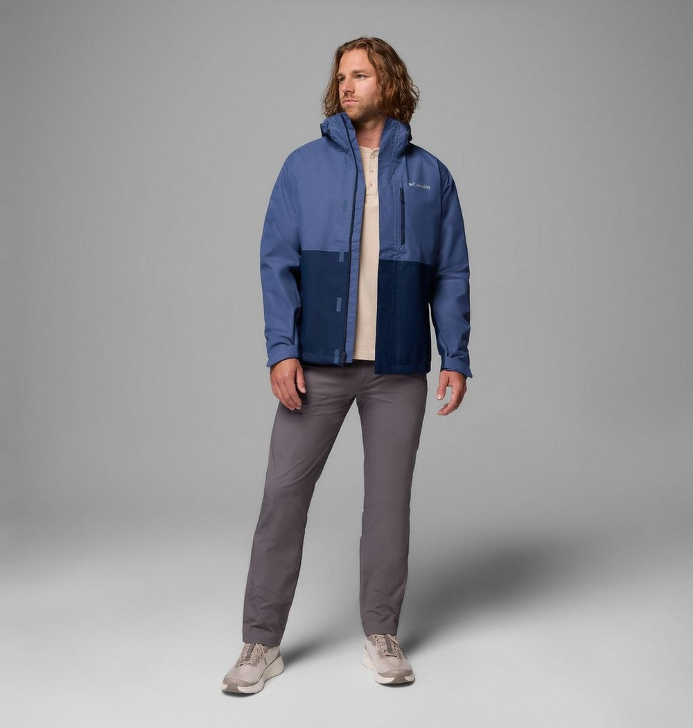 Men's Waterproof Rain Jacket - Blue