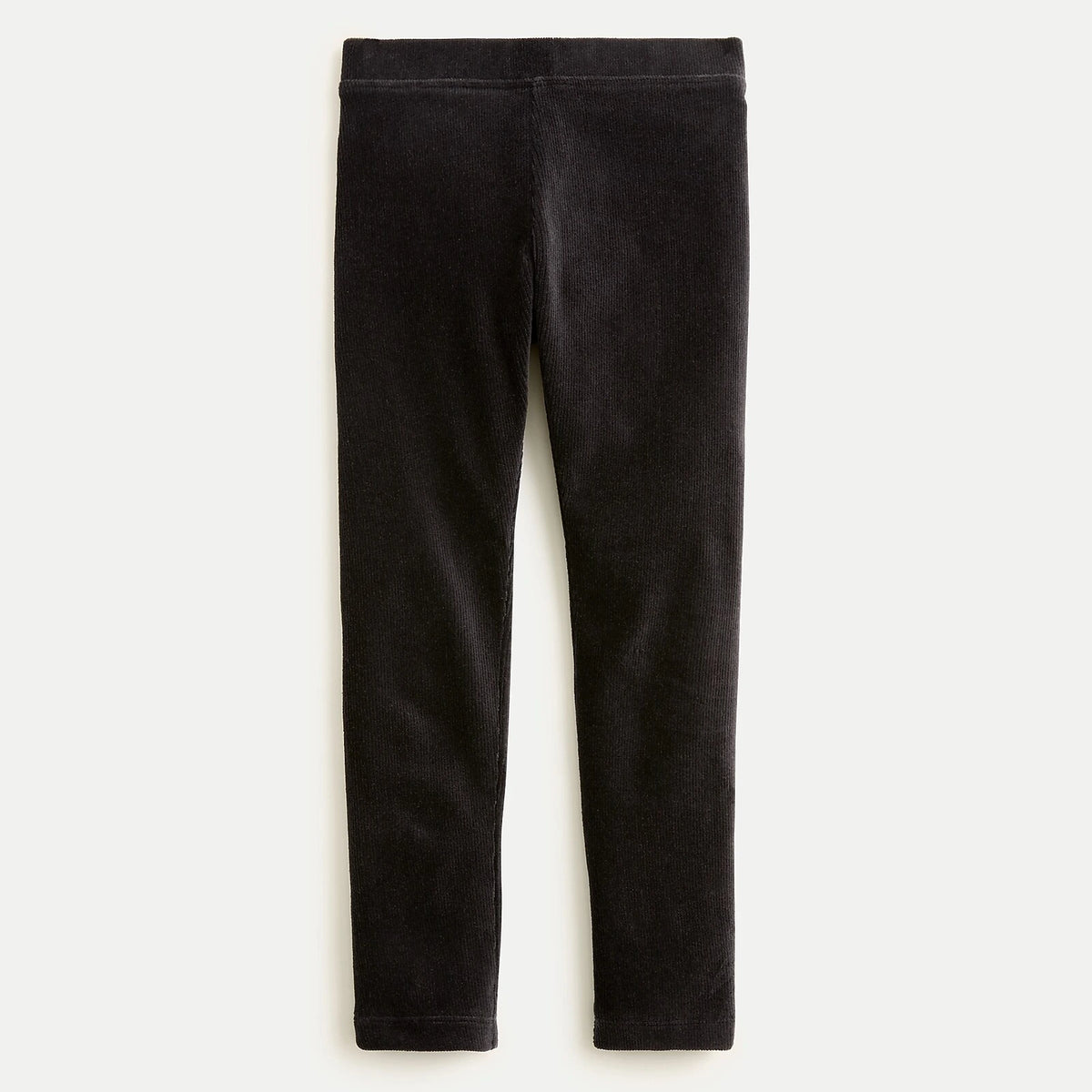 Girls' Stretch Corduroy Leggings - Black