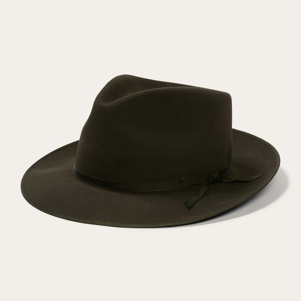 Skyliner Wool Fedora Sage Color