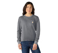 Women's Waffle Knit Long-Sleeve Pocket Tee
