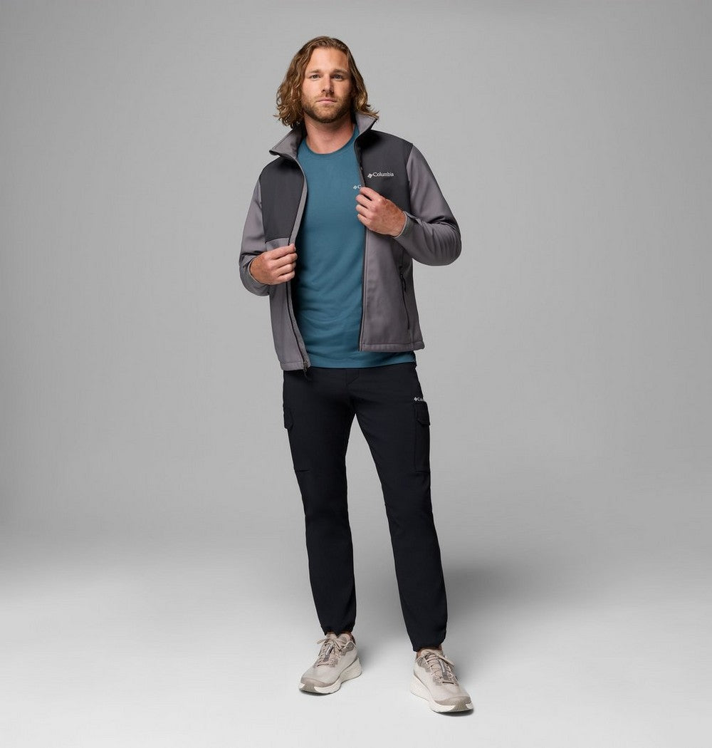 Men's Water-Resistant Softshell Jacket - Spice