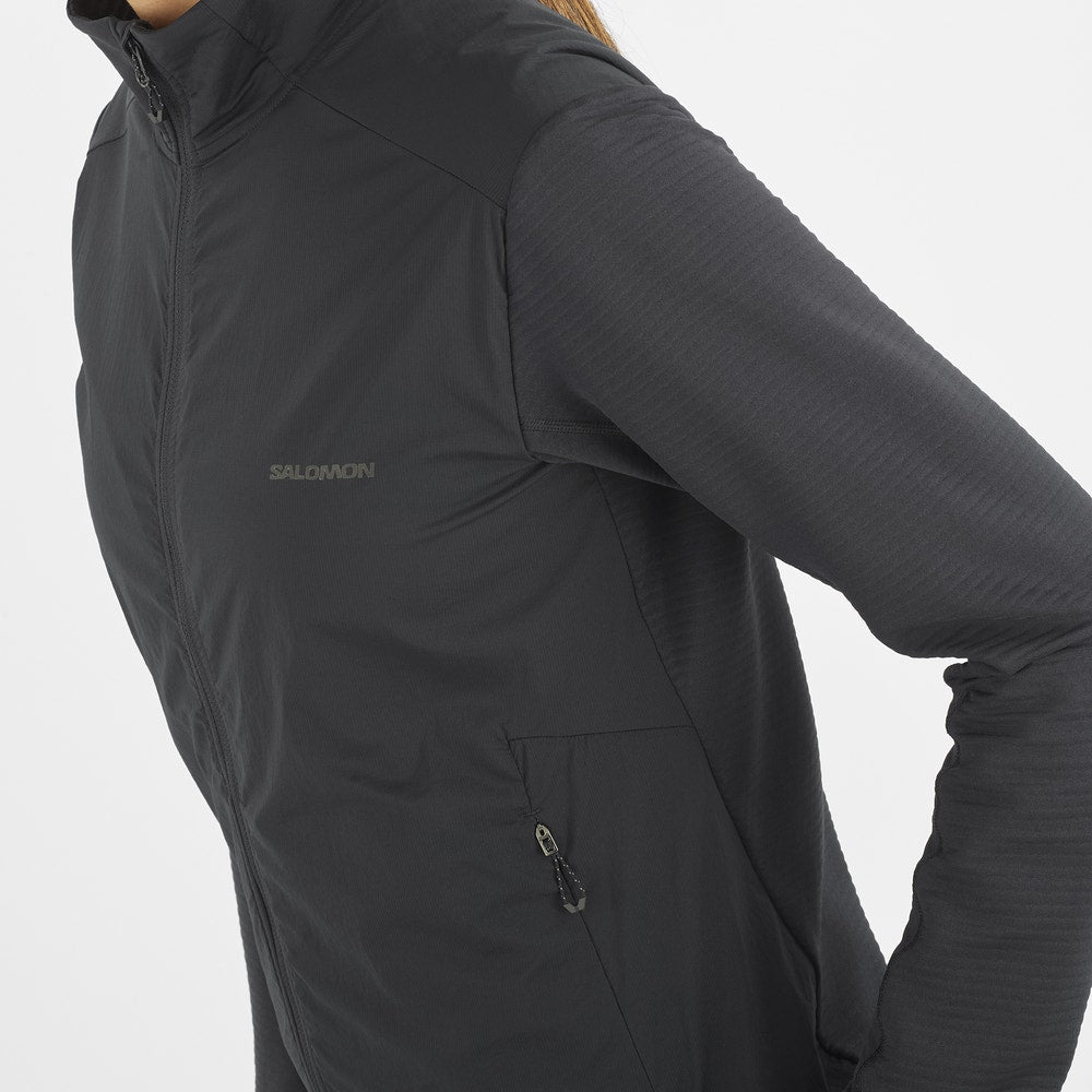 Women's Full-Zip Fleece Hybrid Jacket
