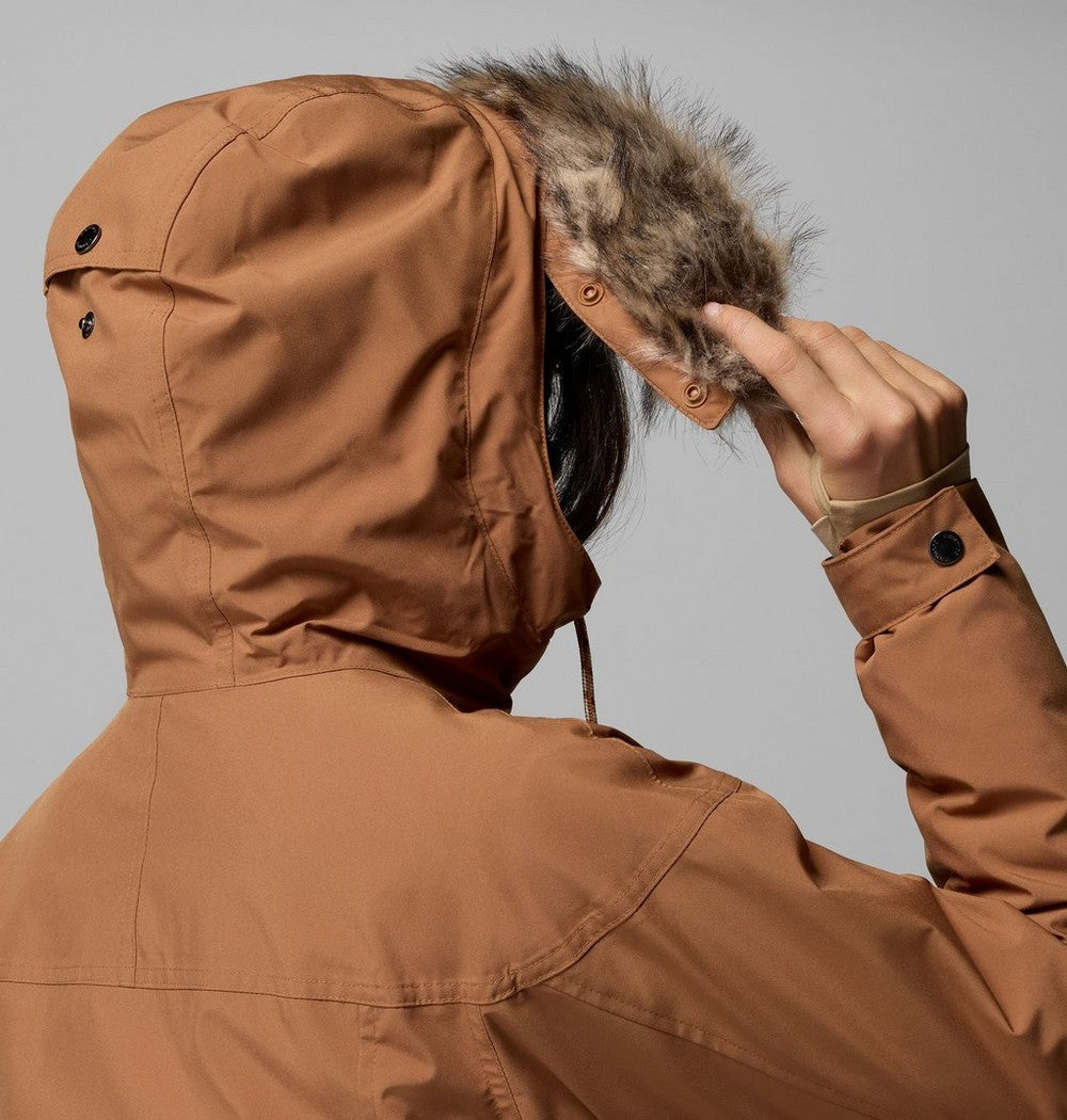 Women's 3-In-1 Hooded Jacket - Camel