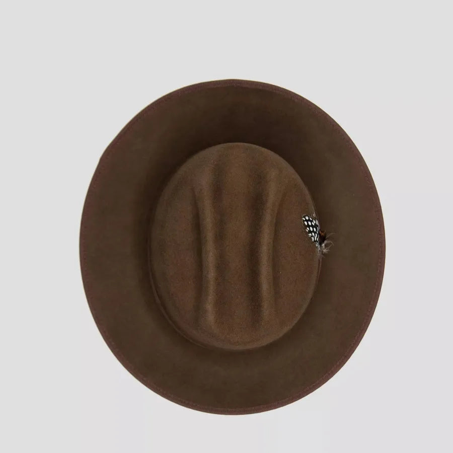 Miller Ranch Fedora - Chocolate