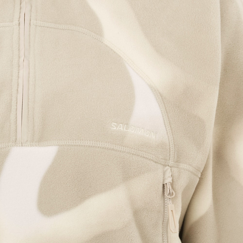 Women's Cropped Half-Zip Fleece Pullover