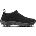 Suede Winter Slip-On Clog - Black
