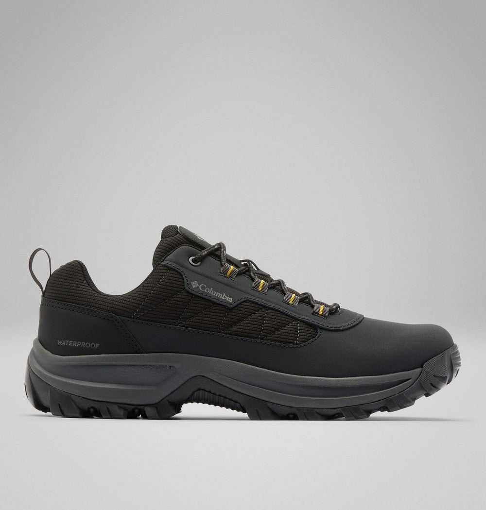 Men's Waterproof Low Hiking Shoe - Gray Red