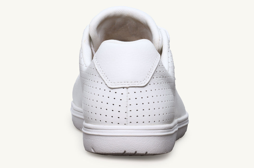 Women's Leather Court Sneaker - White