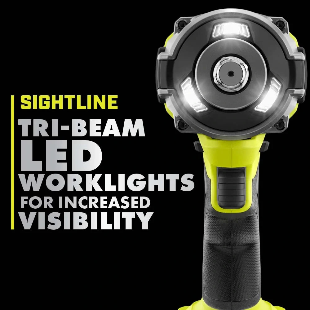 18V Brushless High-Torque Impact Wrench Kit