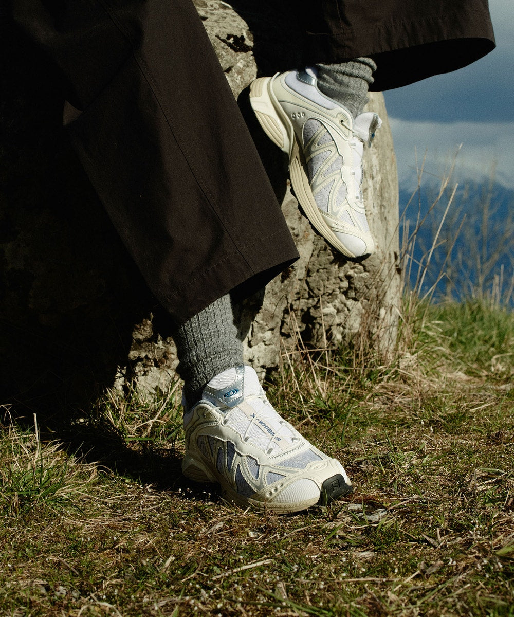 Jacquard Trail Sneaker - Light Blue
