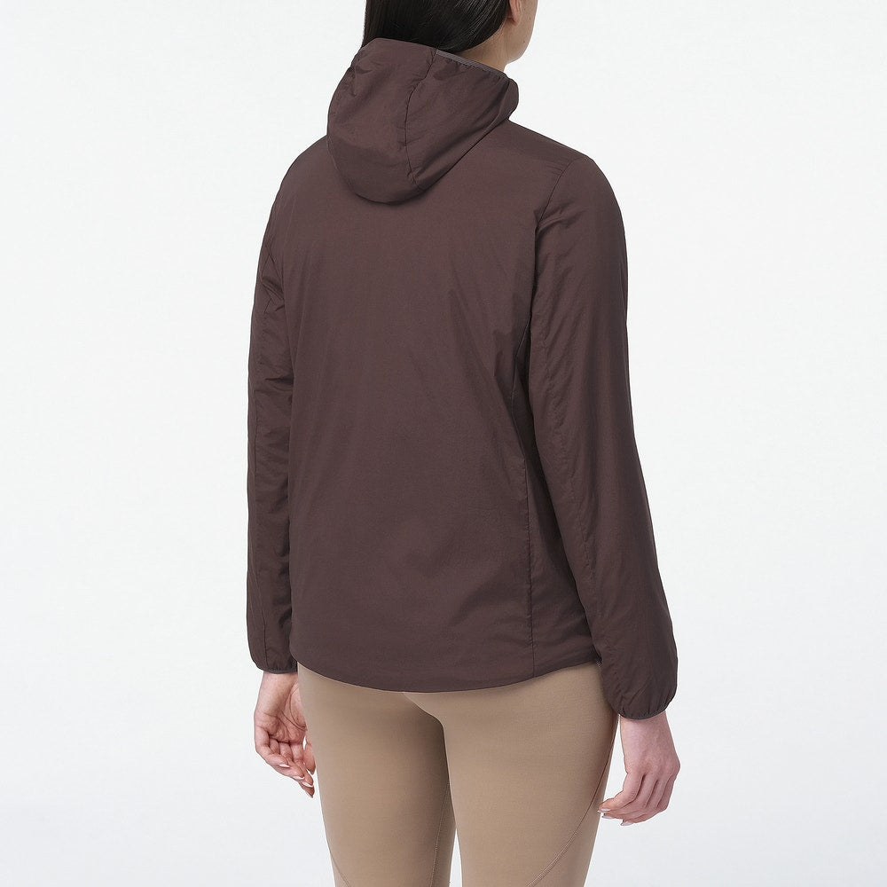 Women's Insulated Hooded Jacket - Brown