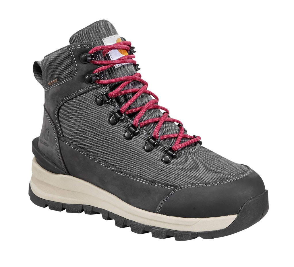 Women's Waterproof Nubuck Hiking Boot - Charcoal