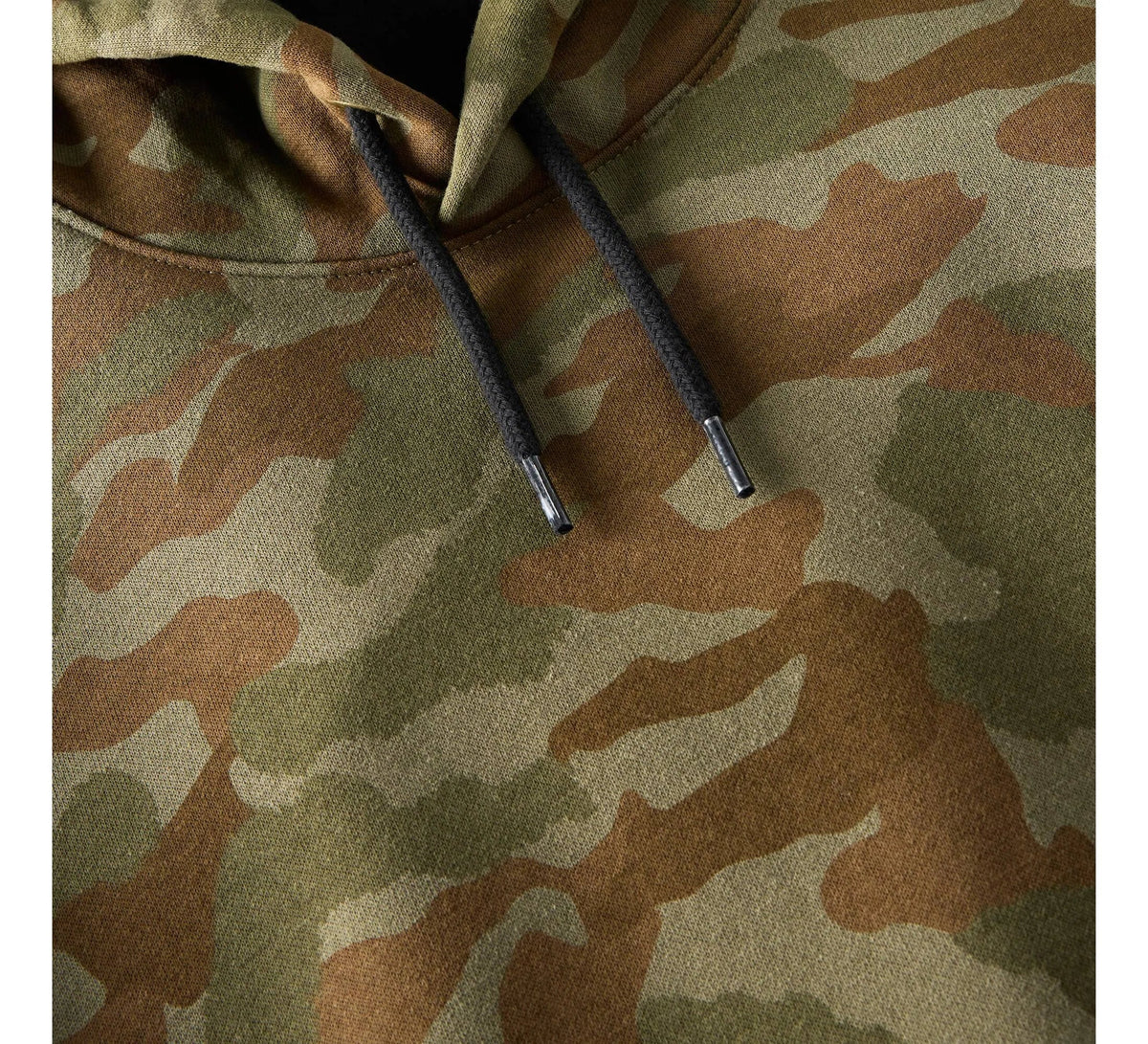 Men's Camo Pullover Hoodie - Green