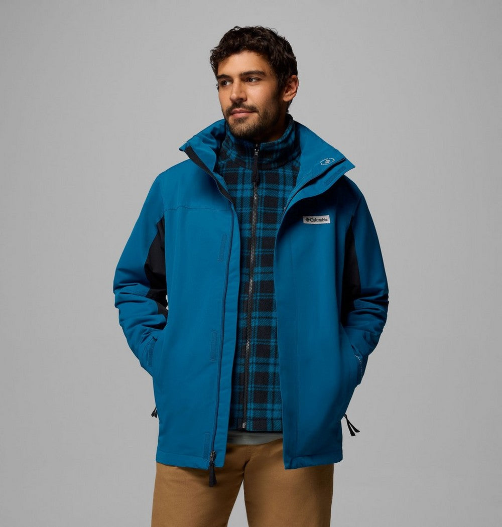 Men's 3-In-1 Fleece Jacket - Green