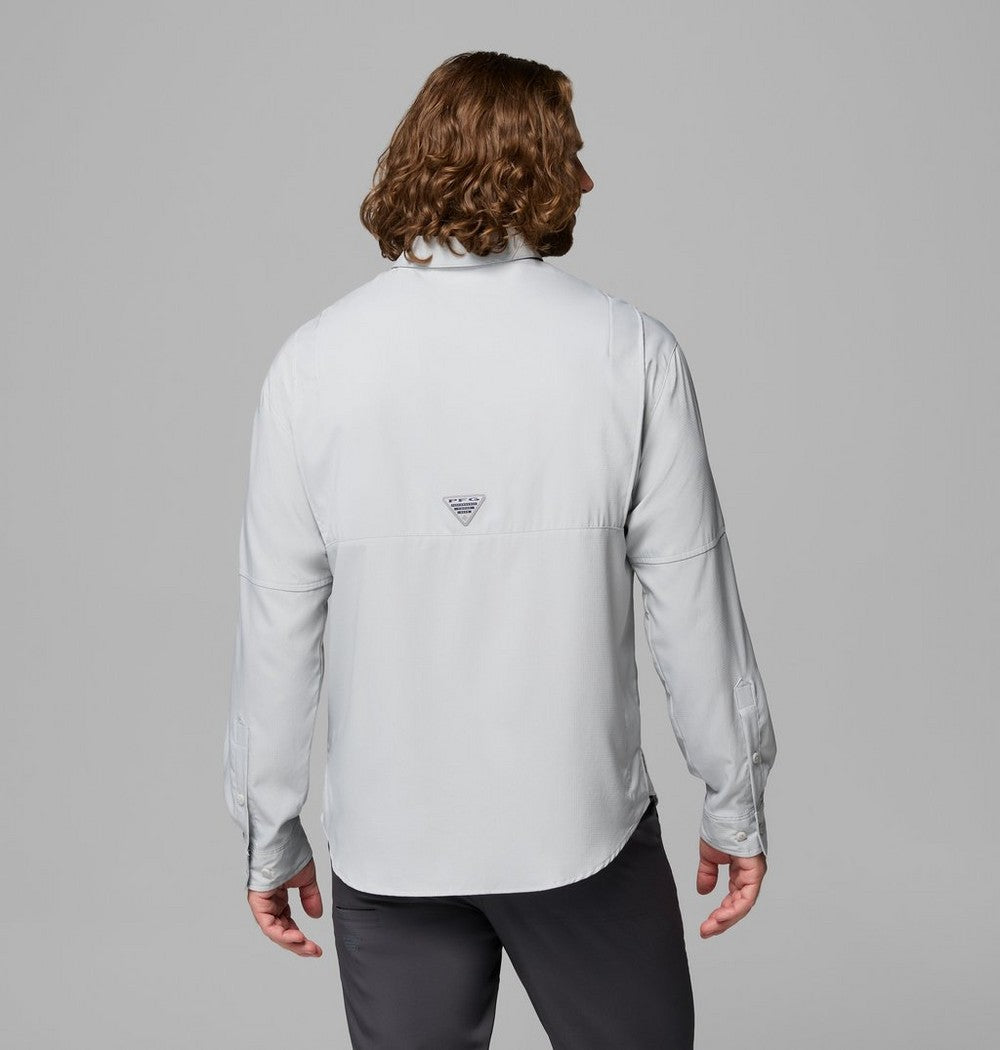 Men's Long-Sleeve Fishing Shirt - Teal