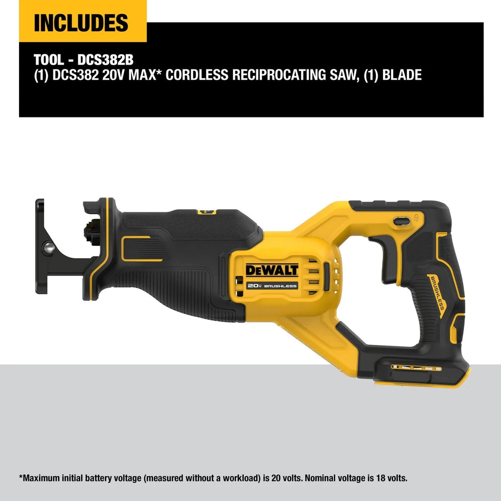 Brushless Cordless Reciprocating Saw