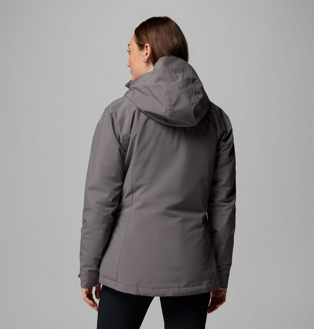Women's 3-In-1 Waterproof Jacket - Brown