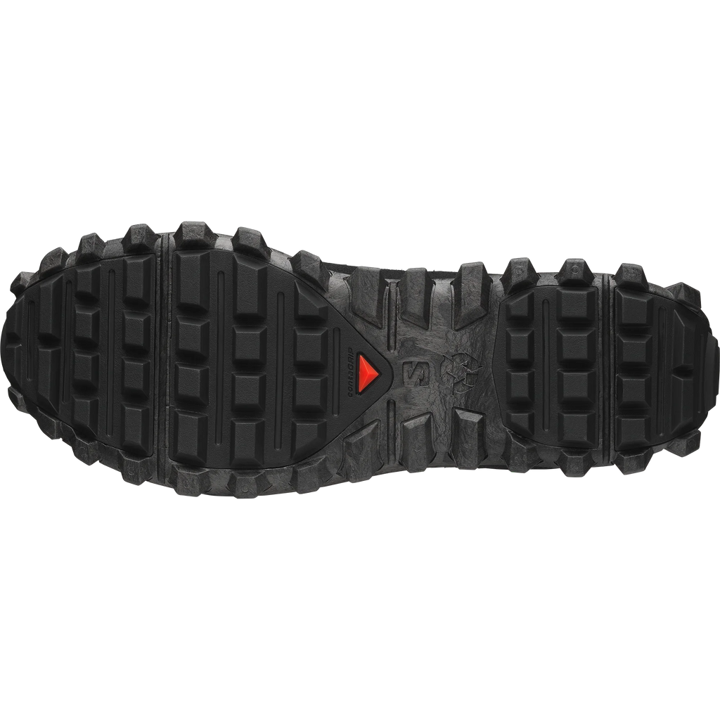 Suede Winter Slip-On Clog - Black