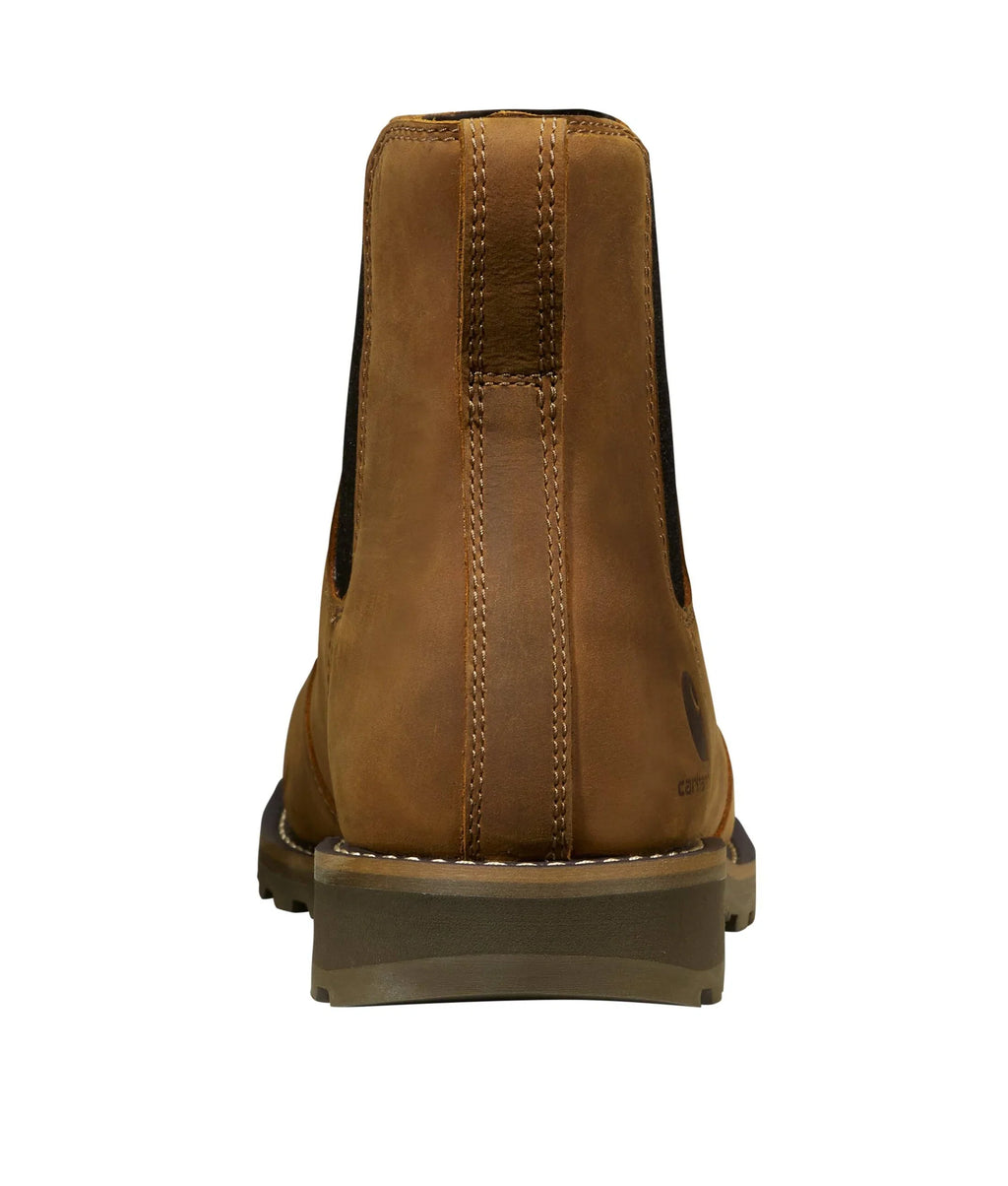 Women's Water-Resistant Chelsea Work Boot - Brown