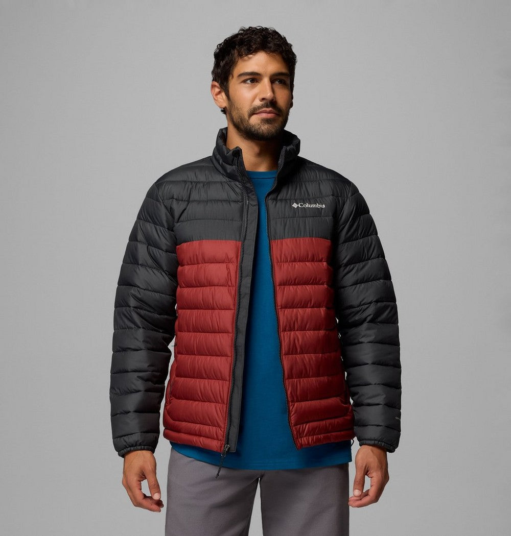 Men's Insulated Puffer Jacket - Red