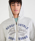 Graphic Full-Zip Fleece Hoodie