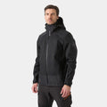 Waterproof Stretch Shell Work Jacket - Black
