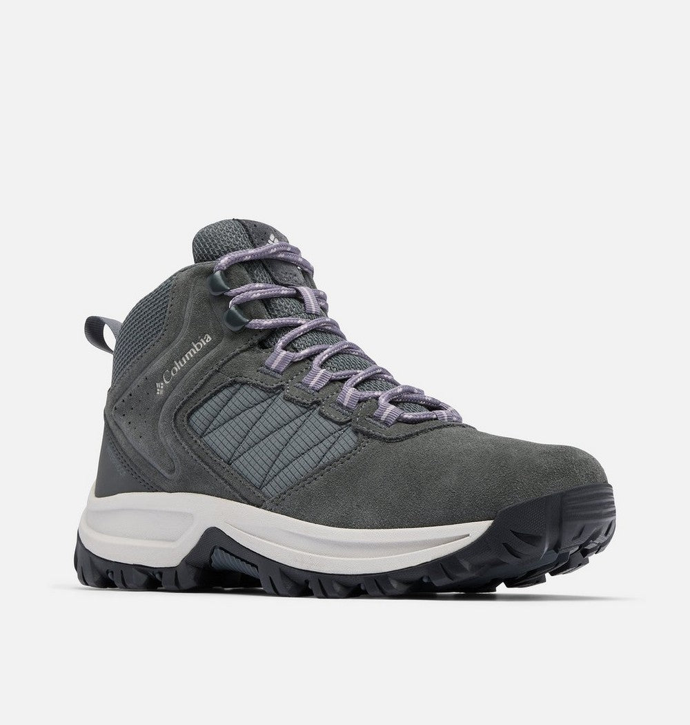 Women's Wide Waterproof Suede Hiking Shoe