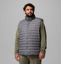 Men's Big Insulated Puffer Vest - Green