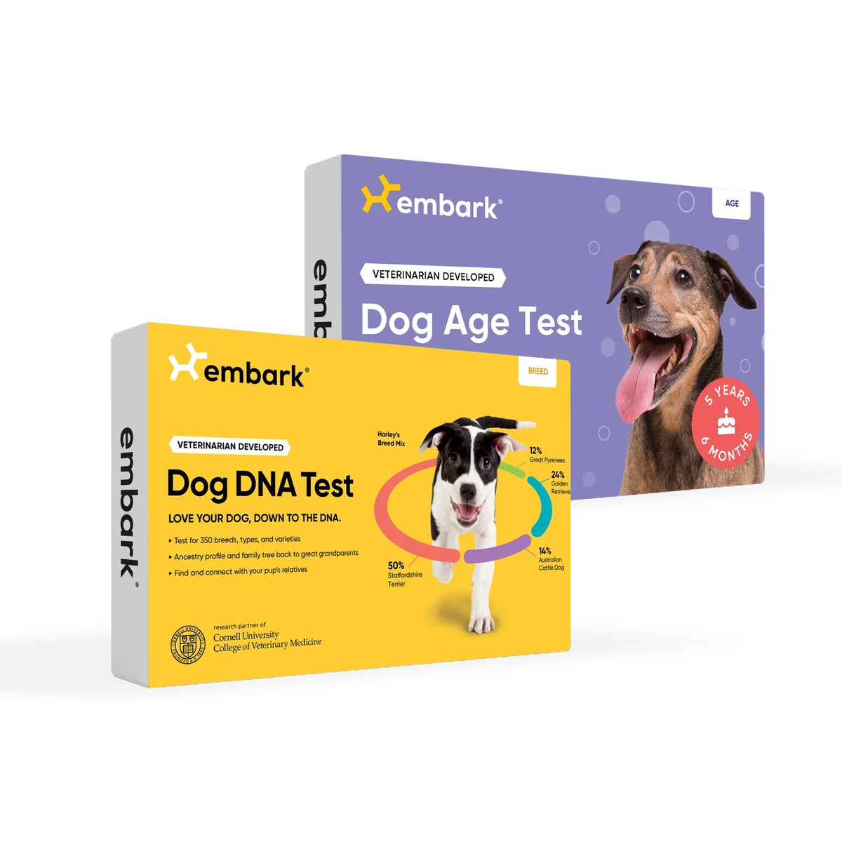Dog Breed And Age DNA Test Bundle