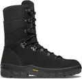 8-Inch Fire-Resistant Firefighter Boots - Black