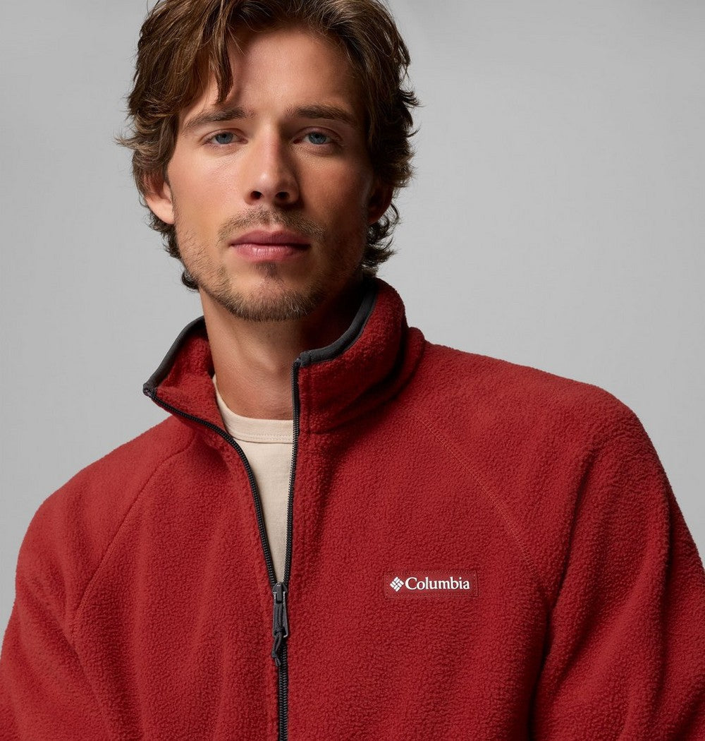 Men's Full-Zip Fleece Jacket - Sage