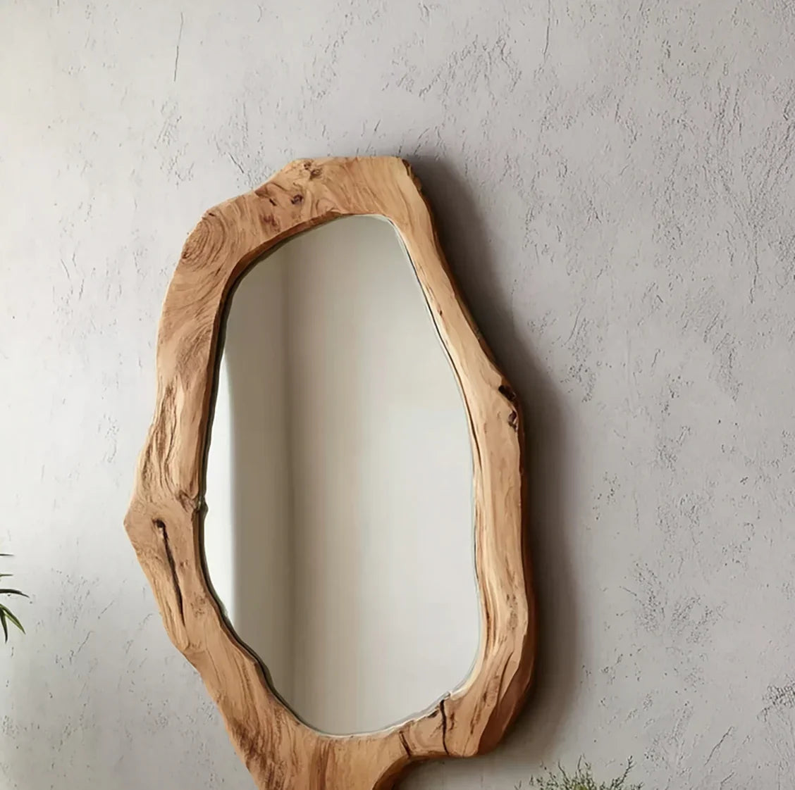 Handcrafted Wooden Mirror Frame