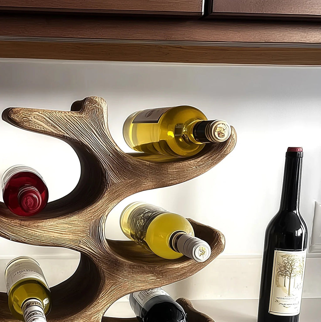 Tree Trunk Wine Rack