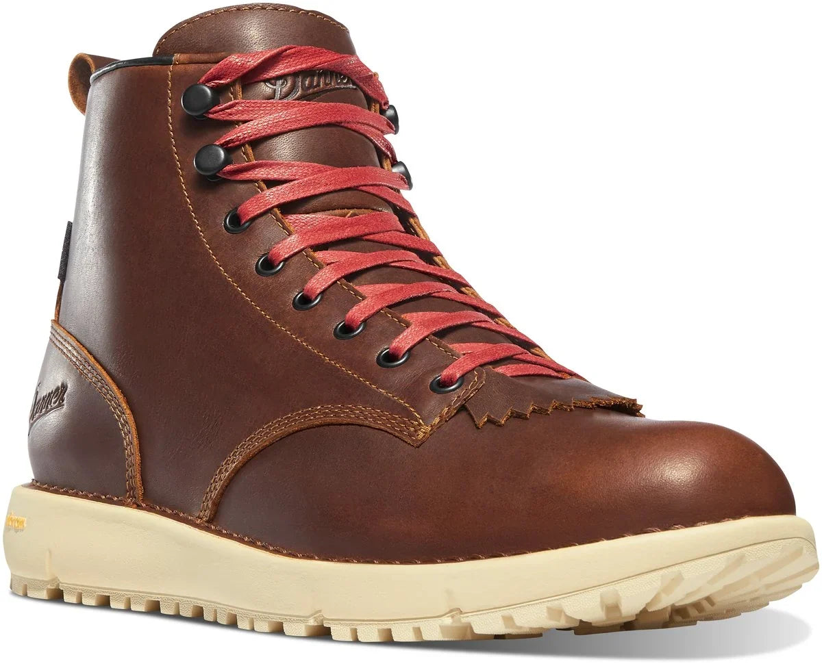 Men's 6-Inch Waterproof Leather Boot - Brown